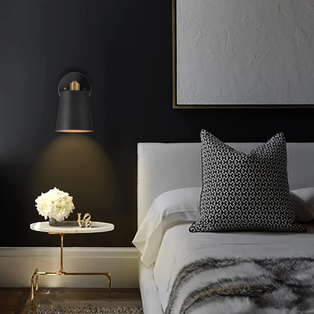 Cylinder Iron Bedroom Wall Lamp