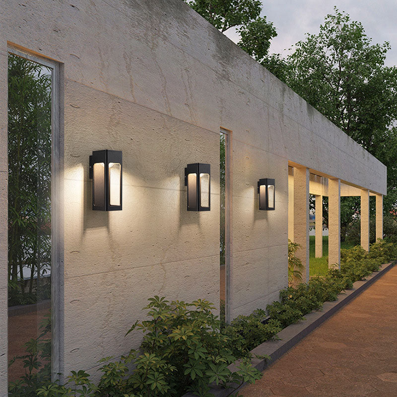 Rectangle Aluminum Patio Outdoor Light