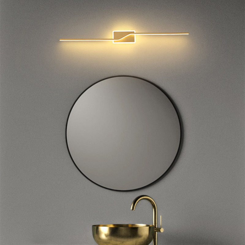 Bar Aluminum Silicone Acrylic Wall Lamp