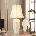 Cloth Crystal Resin Table Lamp