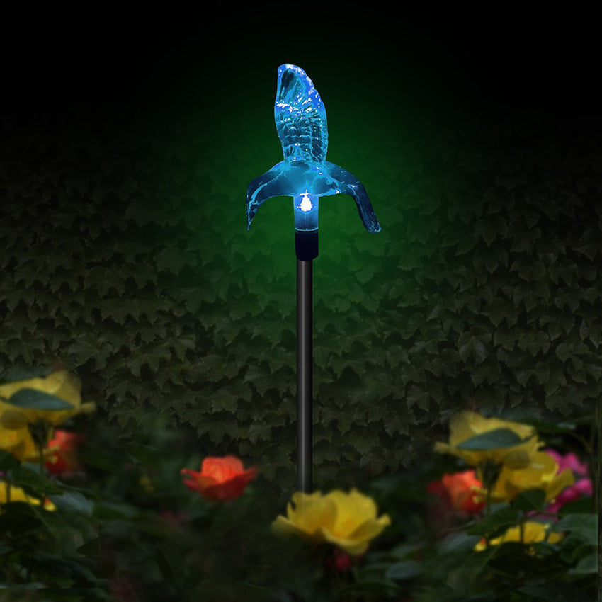 Solar Hummingbird Butterfly Dragonfly Outdoor Light