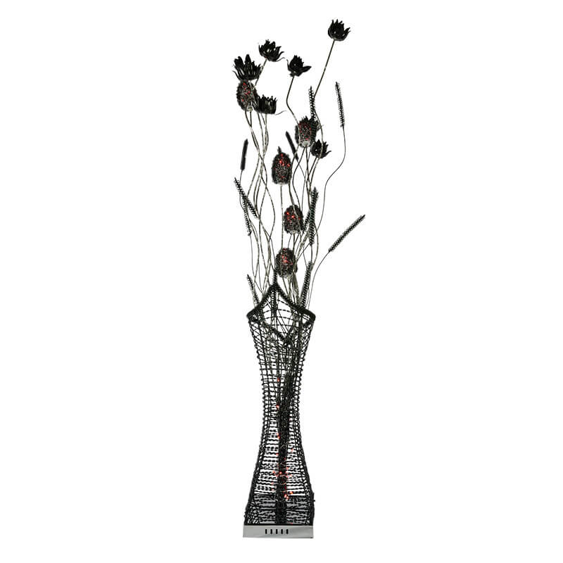 Romantic Handmade Lotus Flower Floor Lamp
