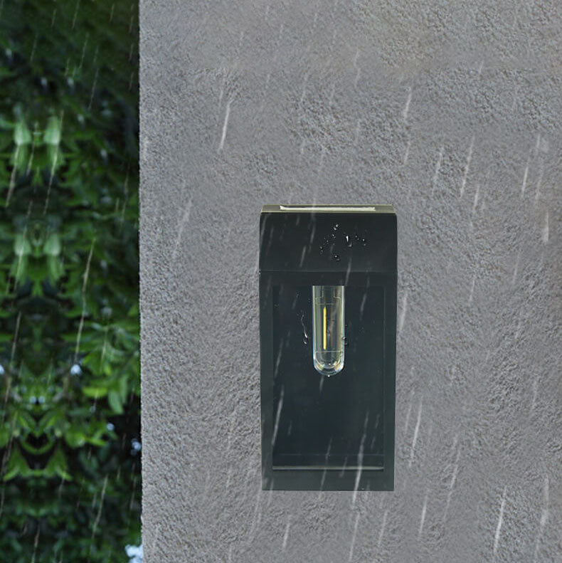 Rectangular Plastic Garden Outdoor Light
