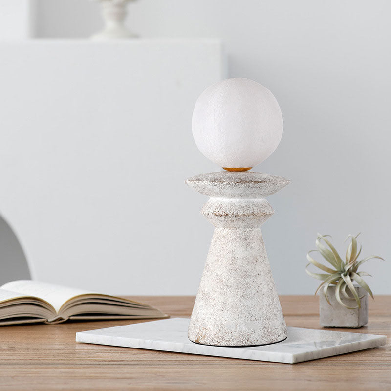 Style Moon Resin Table Lamp
