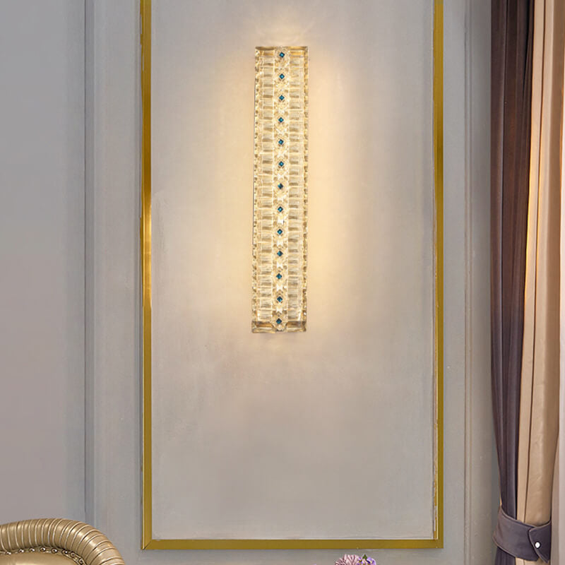 Crystal Strip Design Wall Lamp