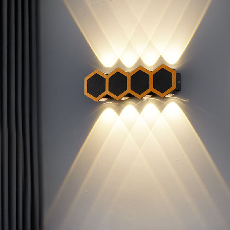 Aluminum Honeycomb Shape PC Outdoor Light