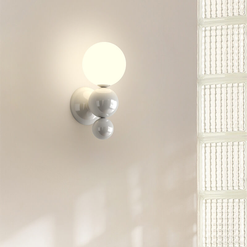 Cream Style Children's Wrought Wall Lamp