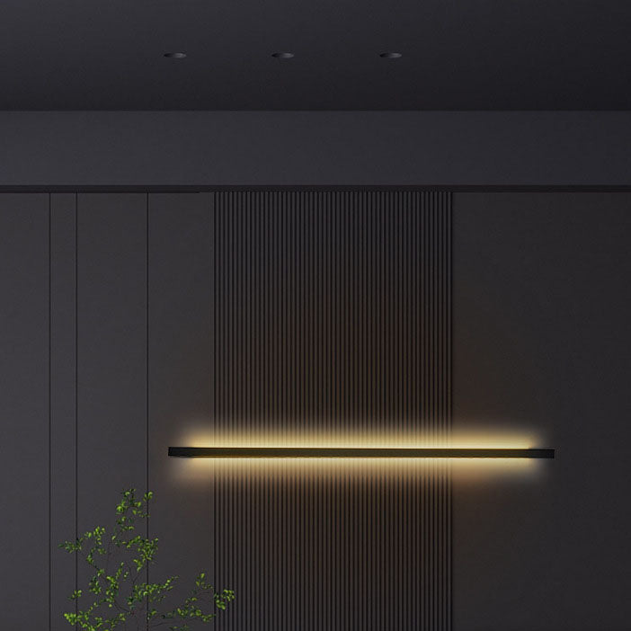 Long Strip Aluminum Silicone Wall Lamp
