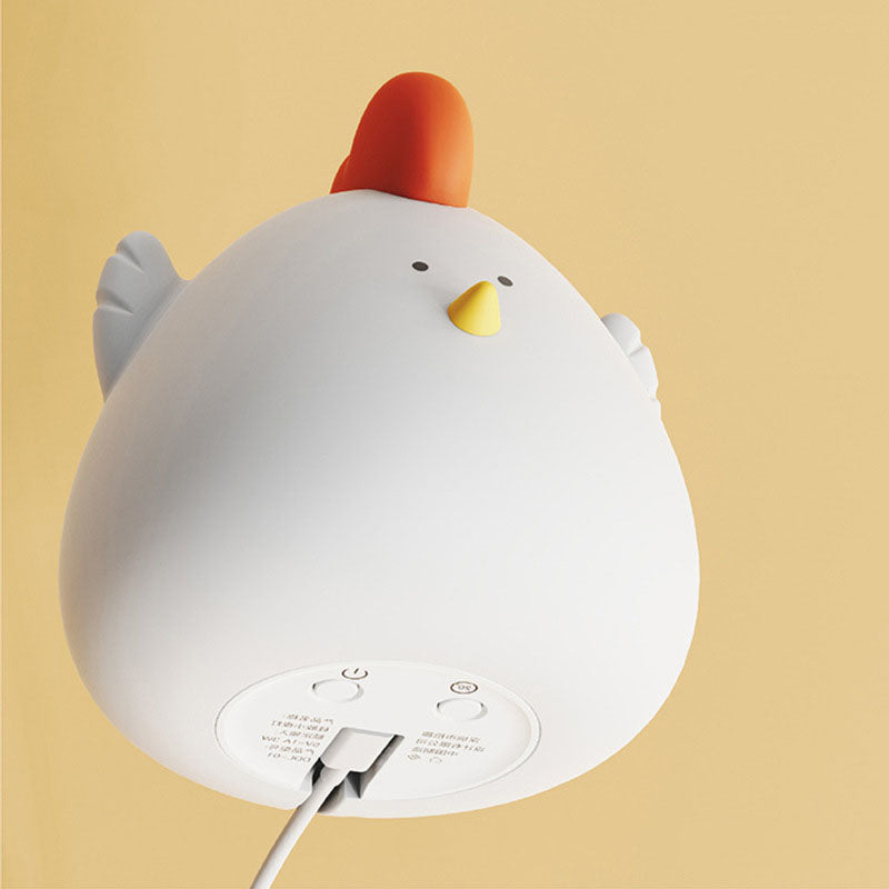 Cartoon Silicone Little Fat Table Lamp