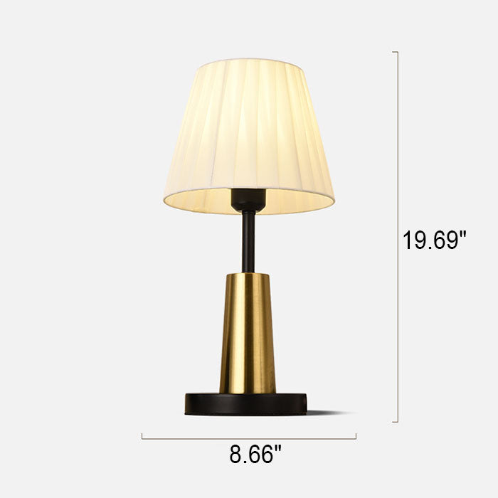 Iron Cloth Table Lamp