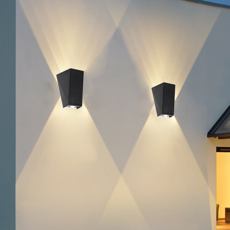 ABS Acrylic Cubic Patio Outdoor Light