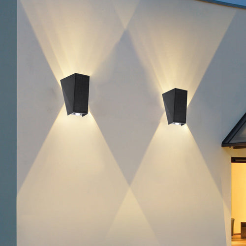 ABS Acrylic Cubic Patio Outdoor Light