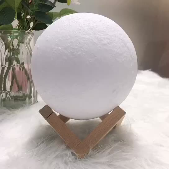 Mini Rechargeable 3D Printed Table Lamp