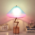 Mushroom Glass Iron Table Lamp