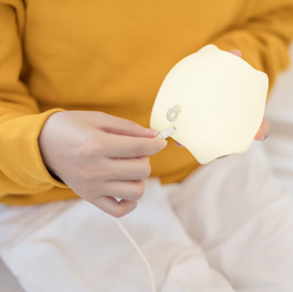 Cute Pig Touch Timer Table Lamp