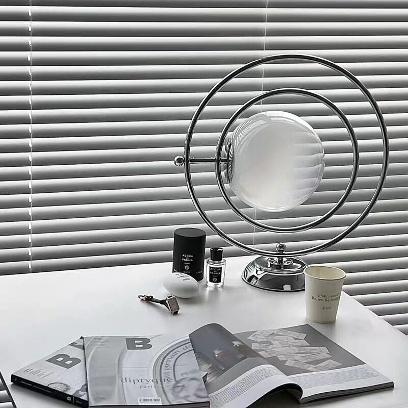 Rotatable Glass Planet Hardware Table Lamp