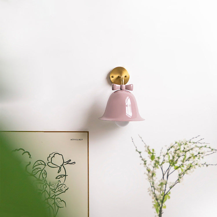 Bell Butterfly Iron Wall Lamp