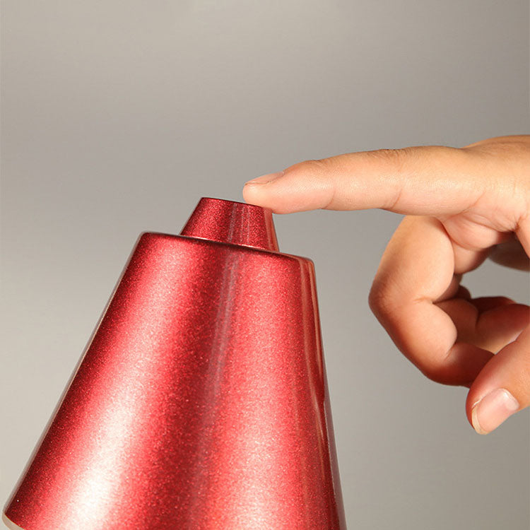 Metal Cone Touch Table Lamp