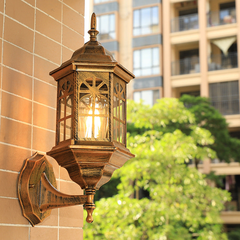 Aluminum Alloy Castle Design Outdoor Light