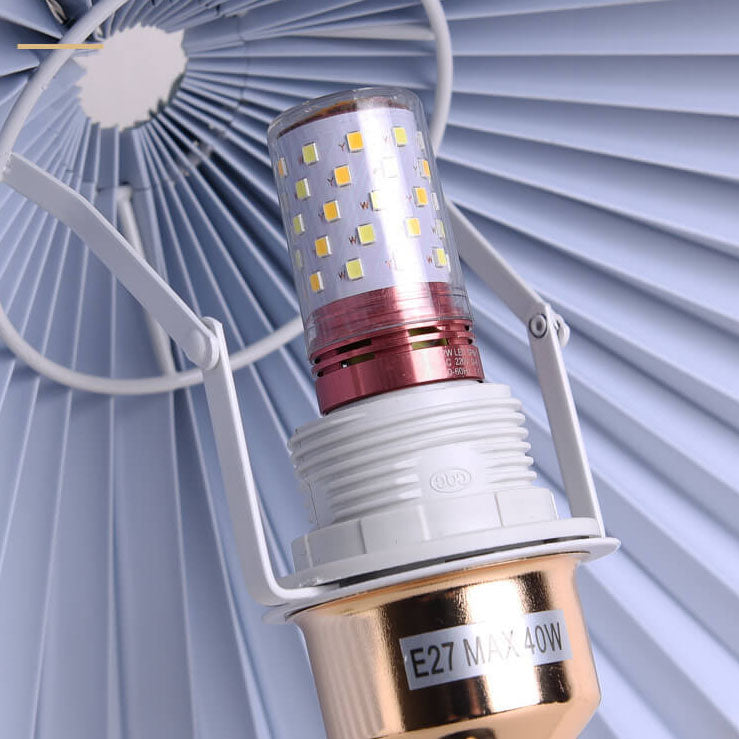 Pleated Umbrella Bending Table Lamp