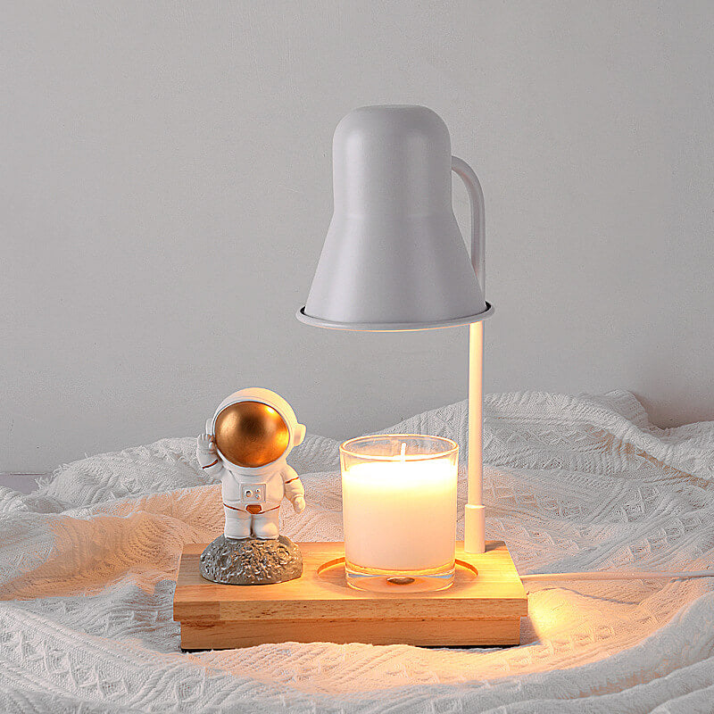 Astronaut Aromatherapy Melting Wax 2-Light Table Lamp