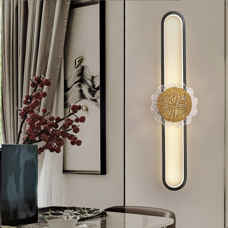 Full Copper Ring Design Wall Lamp