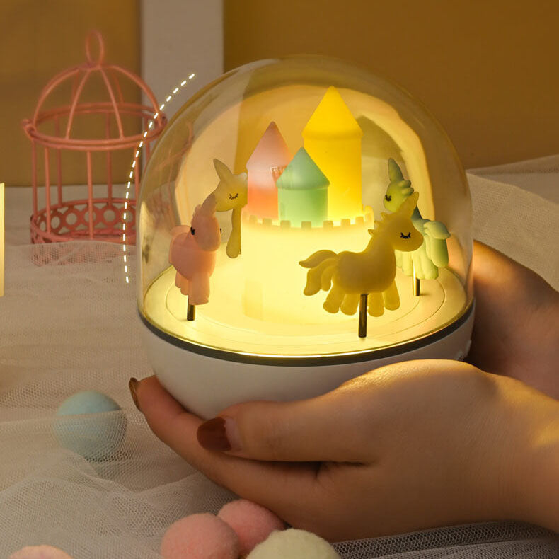 Carousel Octavo Bluetooth Kids Table Lamp