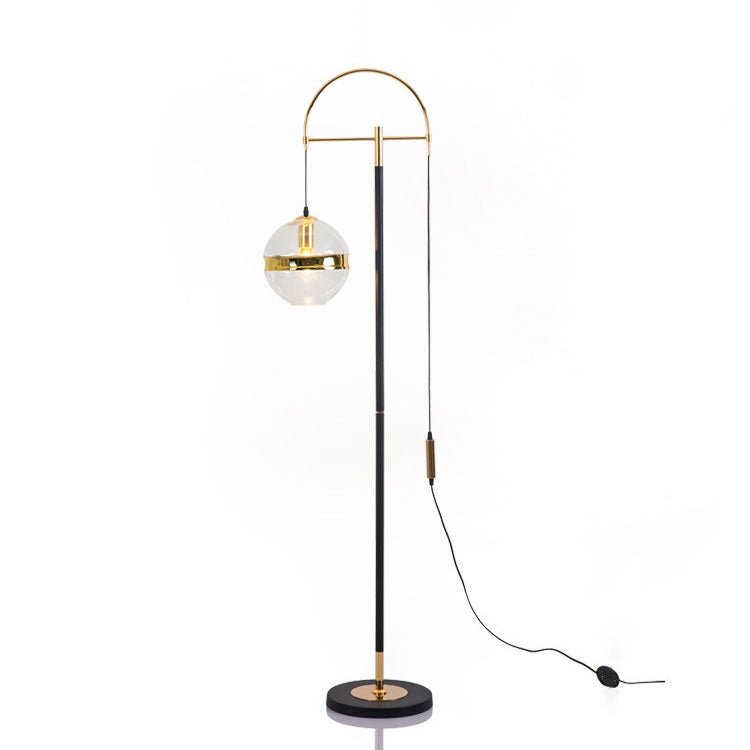 Glass Ball Floor Lamp