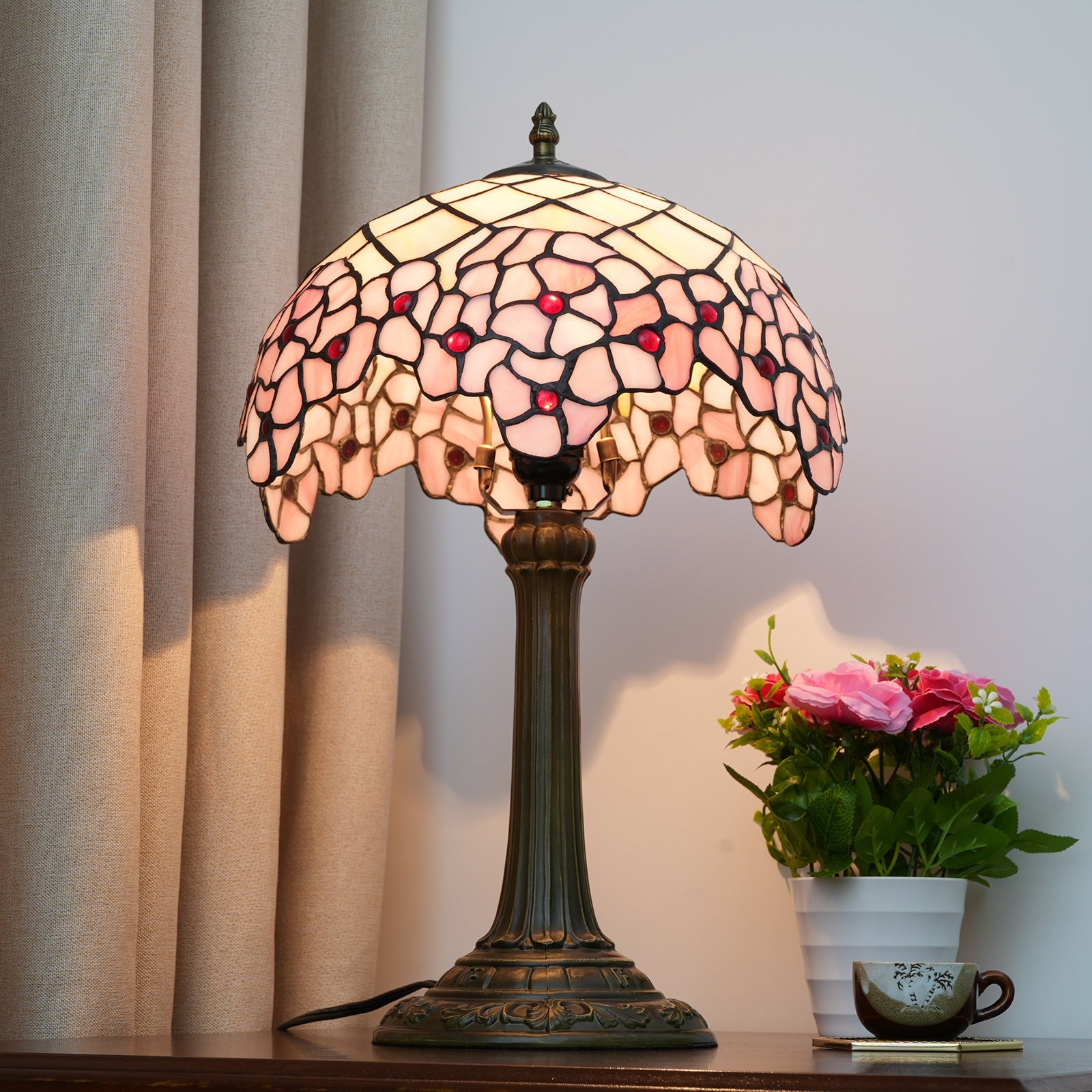Dome Sakura Aluminium Alloy Table Lamp