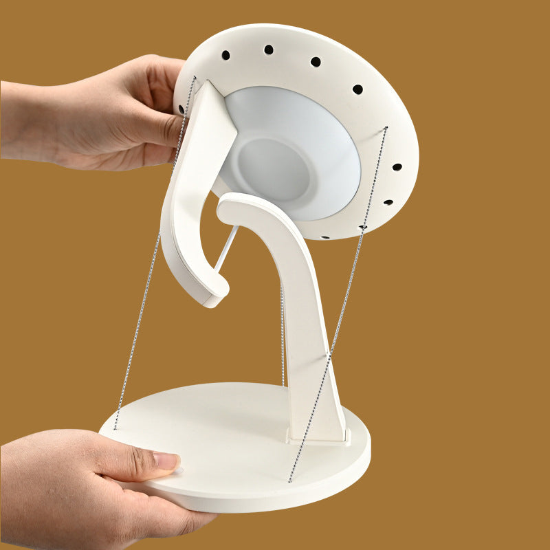 Round Suspended Plastic Bedroom Table Lamp