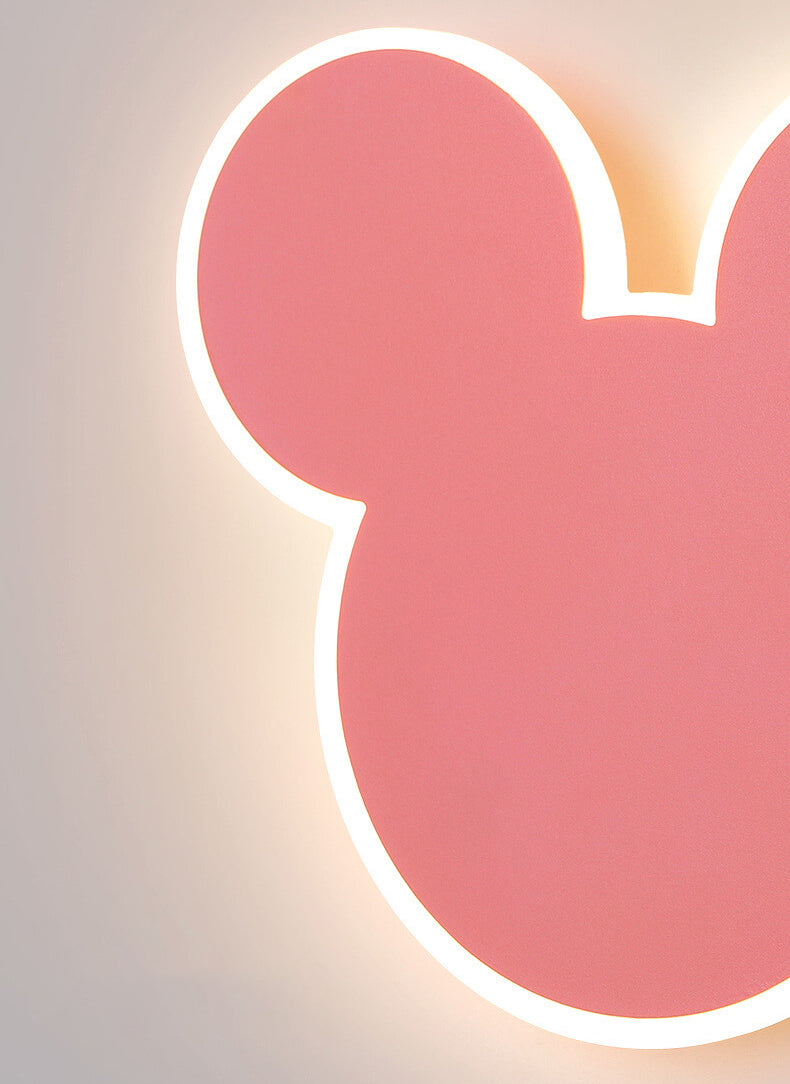 Cartoon Mouse Rabbit Wall Lamp