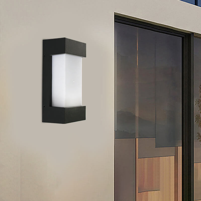 Square Acrylic Outdoor Light
