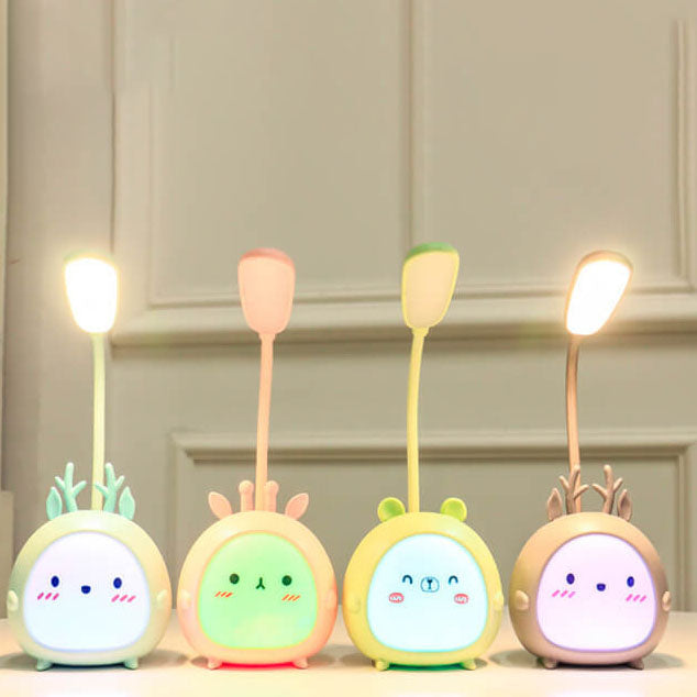Cartoon Animal Student Charging Table Lamp