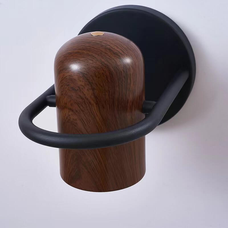 Personality Wrought Iron Cylinder Wall Lamp