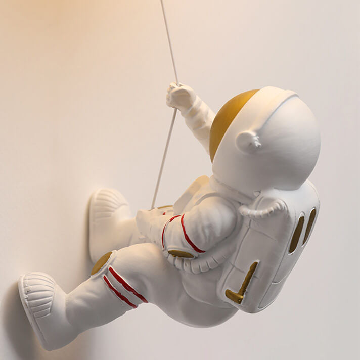 Orb Astronaut Iron Resin Wall Lamp