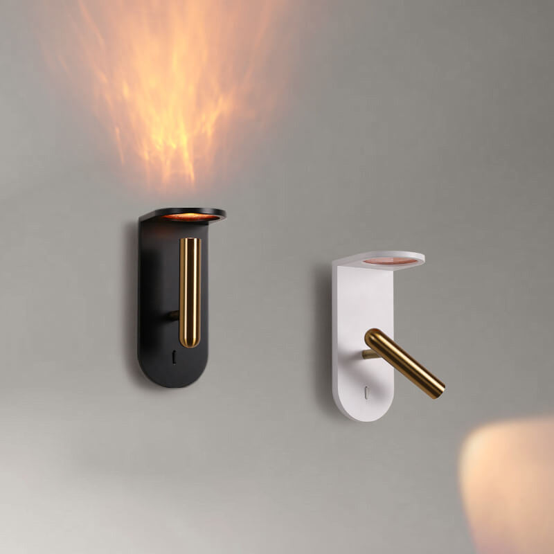 Flame Shadow Rotatable Wall Lamp