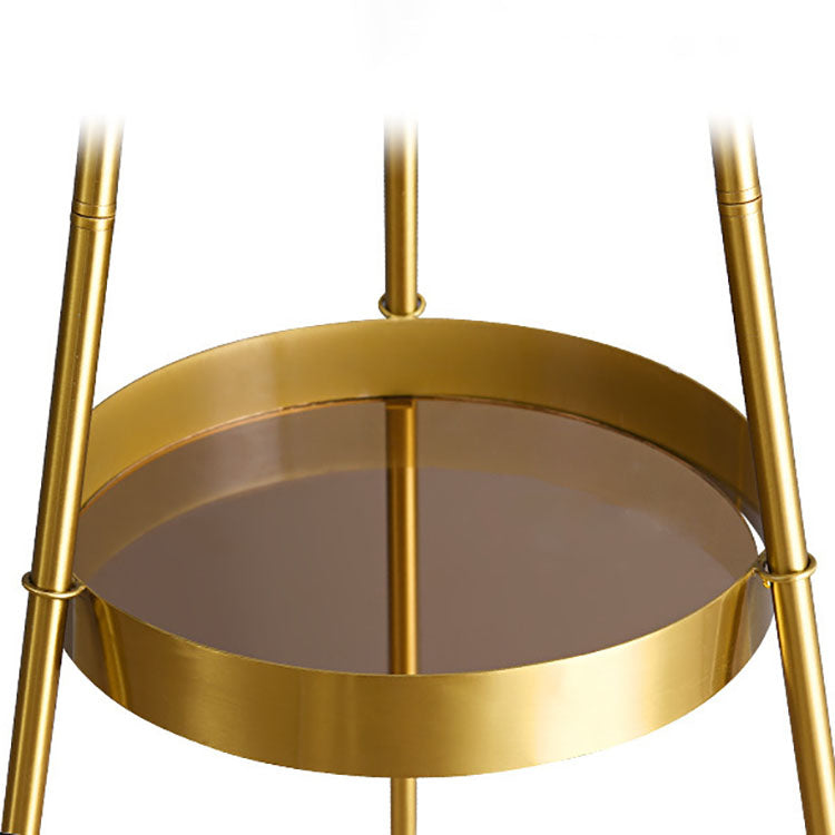 Iron Feather Tripod Bedroom Floor Lamp