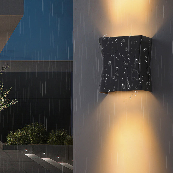 Square Column Outdoor Light
