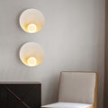 Round Iron Resin Wall Lamp