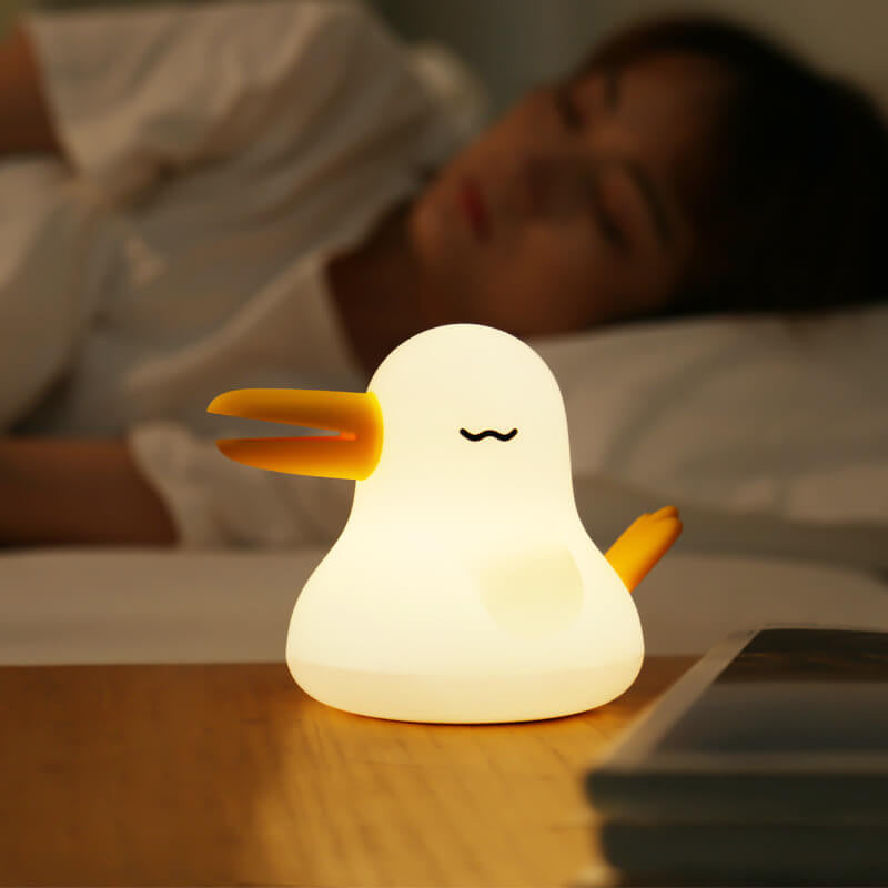 Cartoon Kiwi Bird Silicone Table Lamp