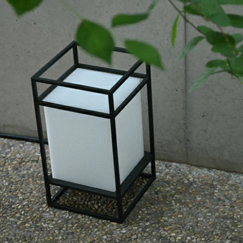Japanese Tatami Rectangular Iron Floor Lamp