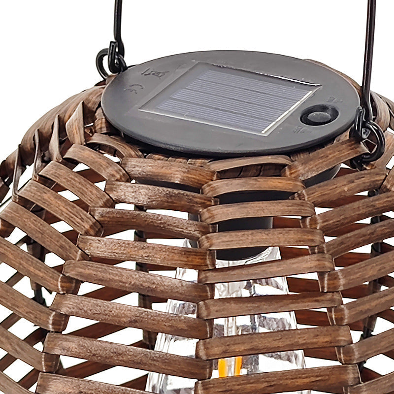 Round Iron Plastic Living Table Lamp