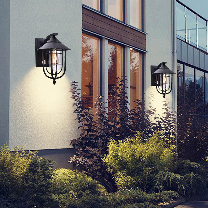 Iron Human Body Sensing Outdoor Light