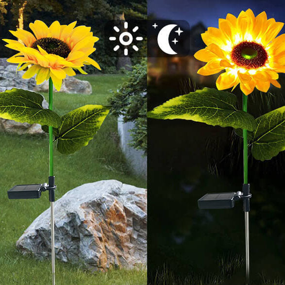 Sunflower Lawn Decorative Ground Outdoor Light