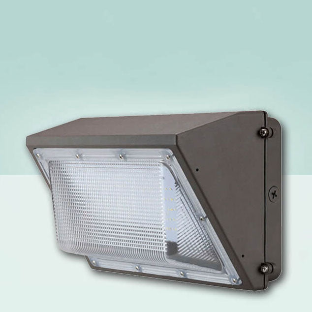 Black Die-Cast Aluminum Glass Outdoor Light