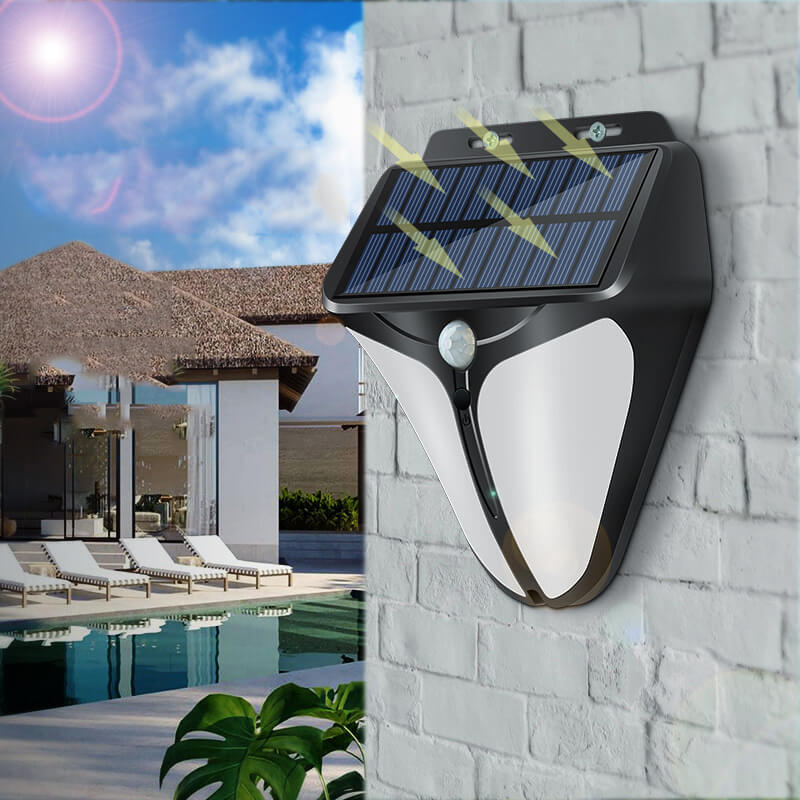 Intelligent Triangle Body Sensor Outdoor Light
