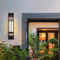 Imitation Marble Rectangular Outdoor Light