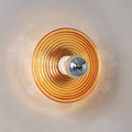 Water Ripple Transparent Glass Wall Lamp