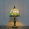 Stained Glass Flower Bedroom Table Lamp