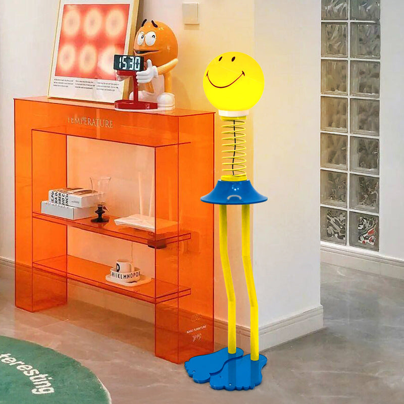 Smiley Spring Hardware PVC Floor Lamp